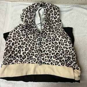 Cheetah Print Hoodie